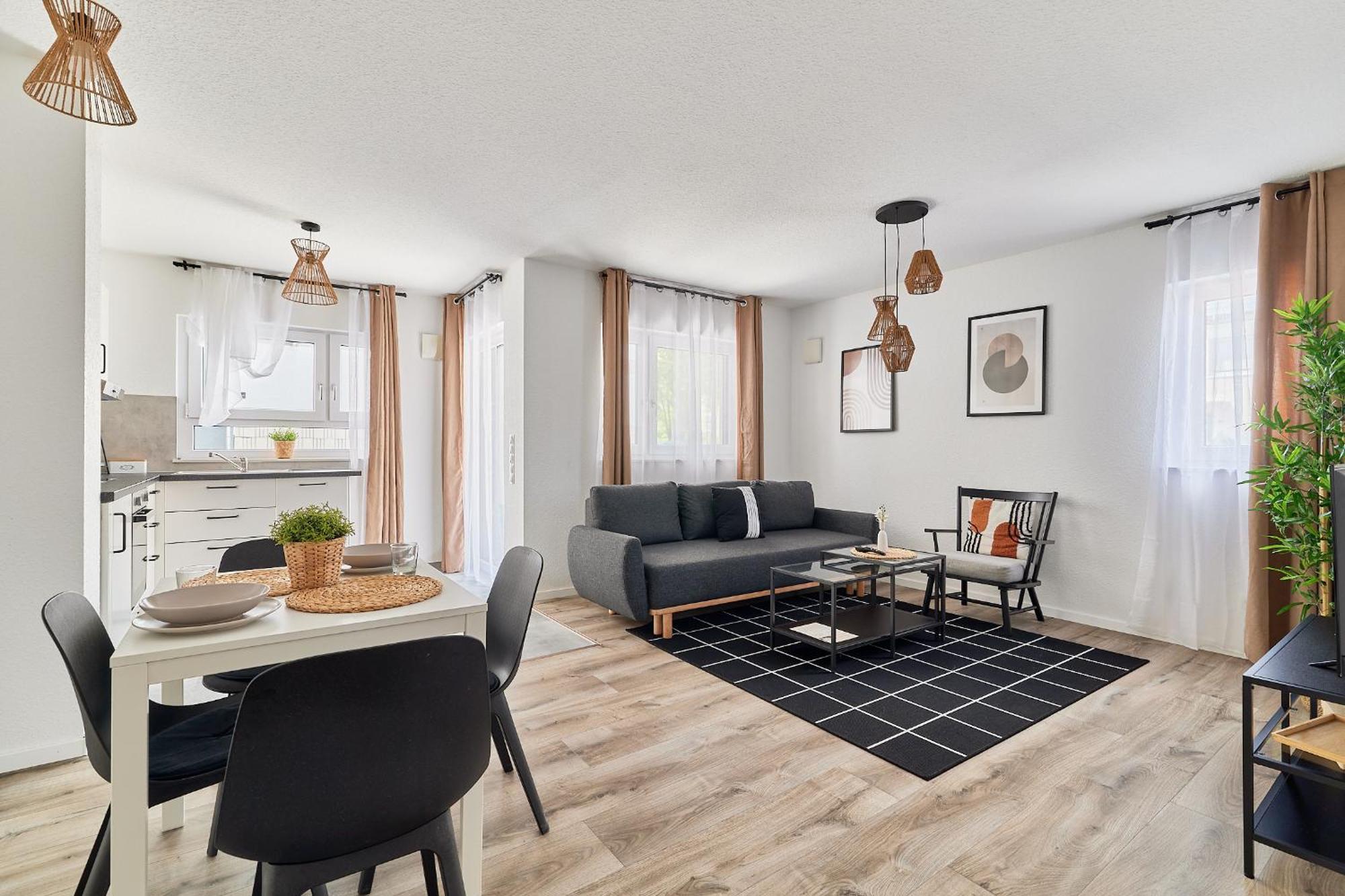 Elegantes 2 Zimmer Apartment Neubau Top Lage MHG Exterior foto